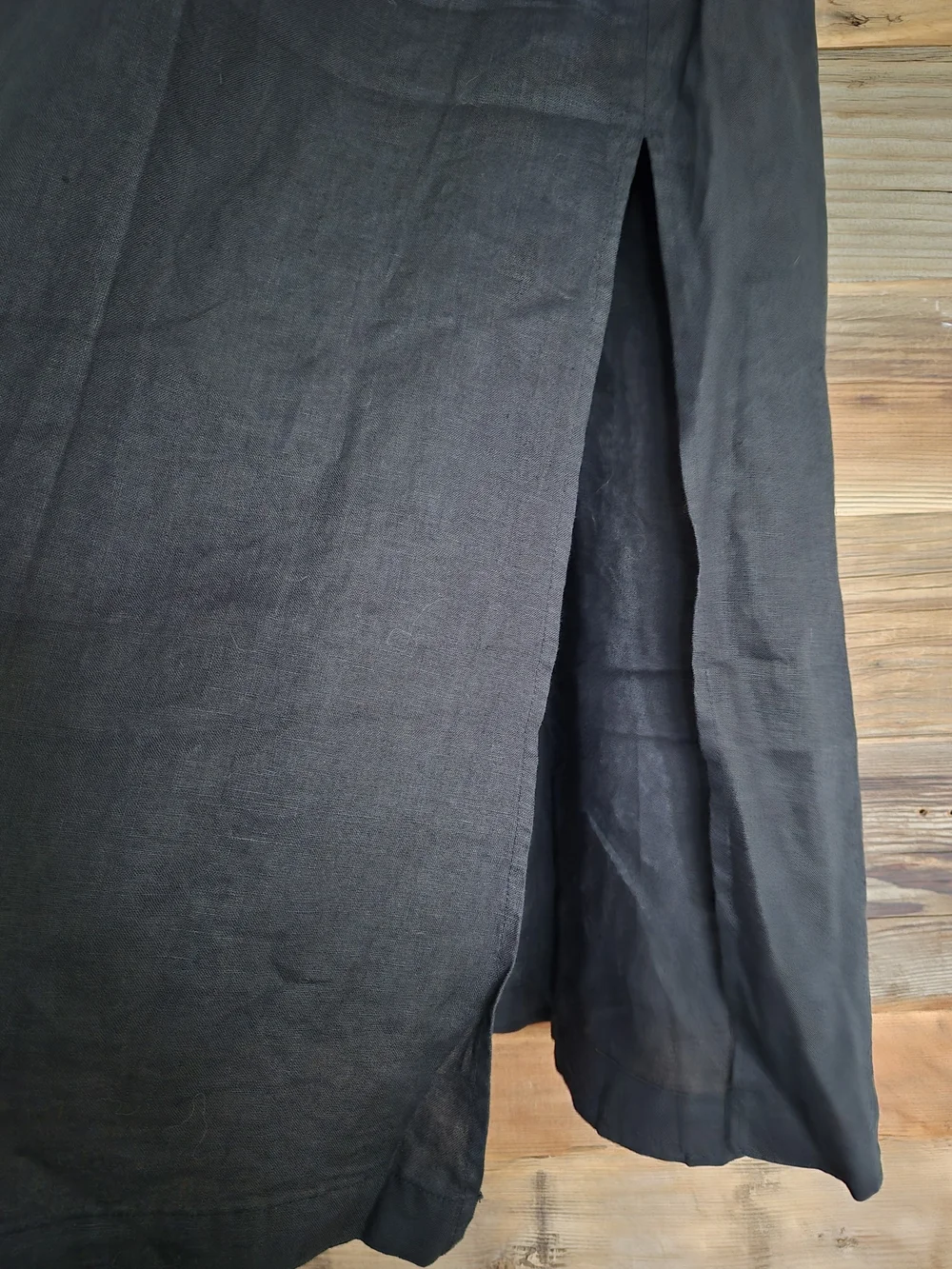 NWT QUINCE 100% European Linen Maxi Skirt